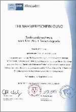 IHK-Zertifikat Kaltwasserfische